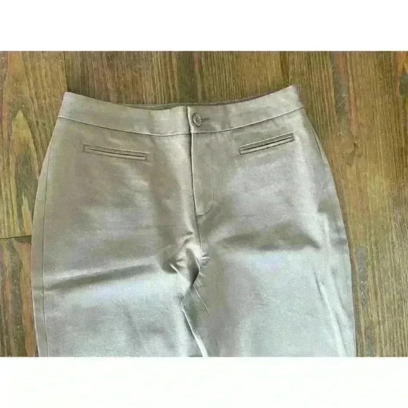 Coldwater Creek Classic Fit Tan Front Pocket Straight Leg Dress Pants,10P - Picture 2 of 5